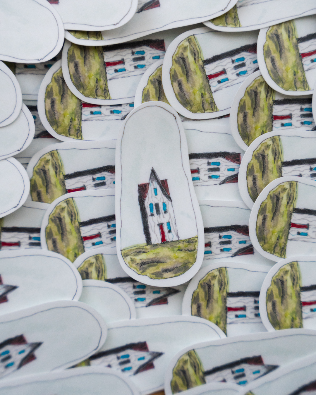 Au milieu de nulle part - Sticker