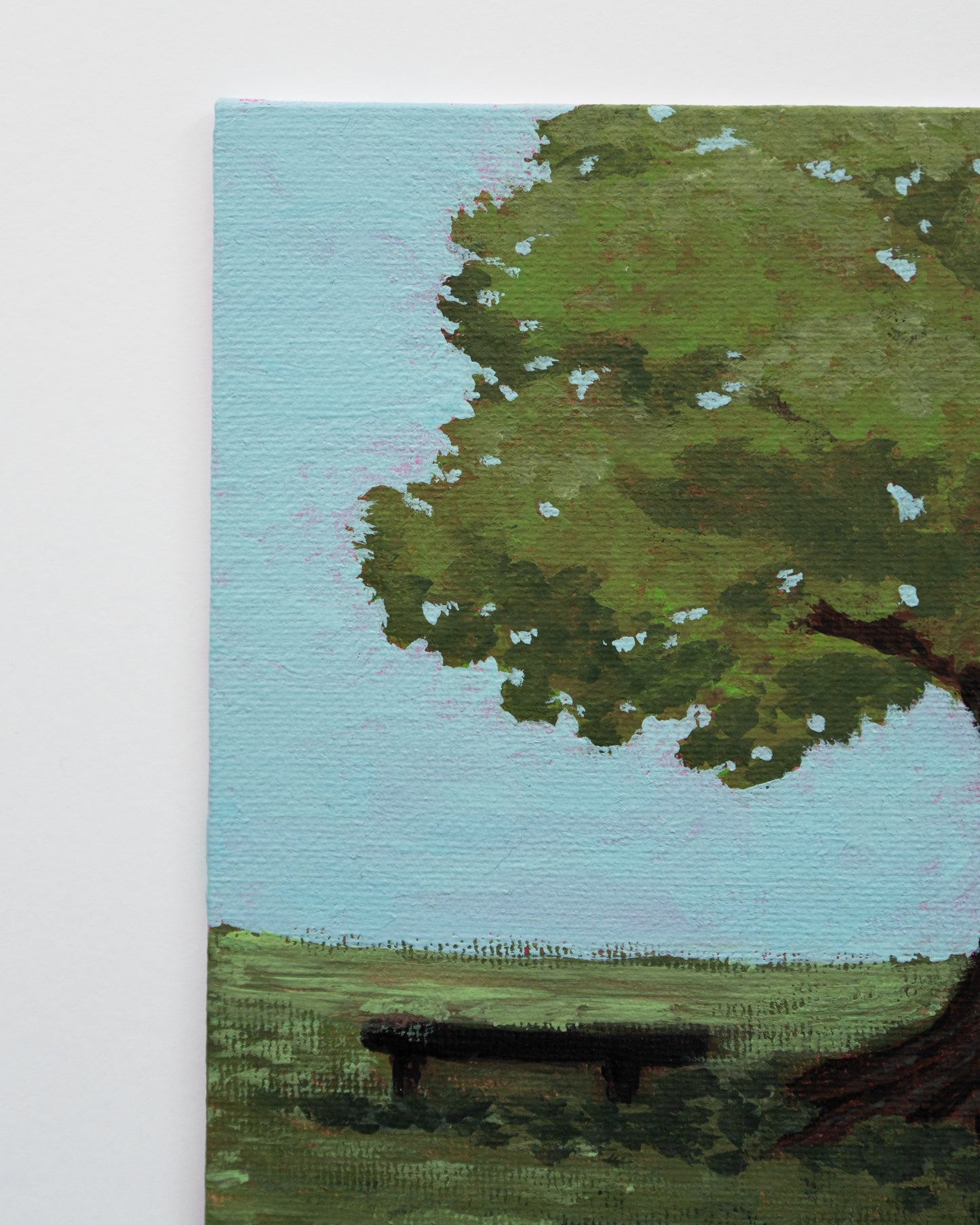 L’évasion - Œuvre originale (Gouache, 13 × 18 cm) -