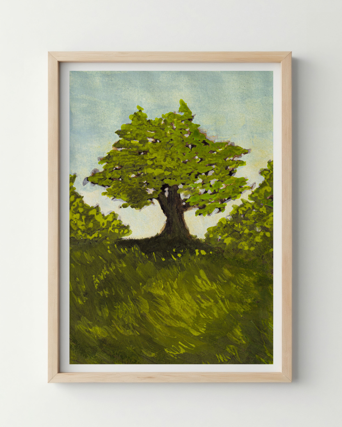 Where trees nest - Print