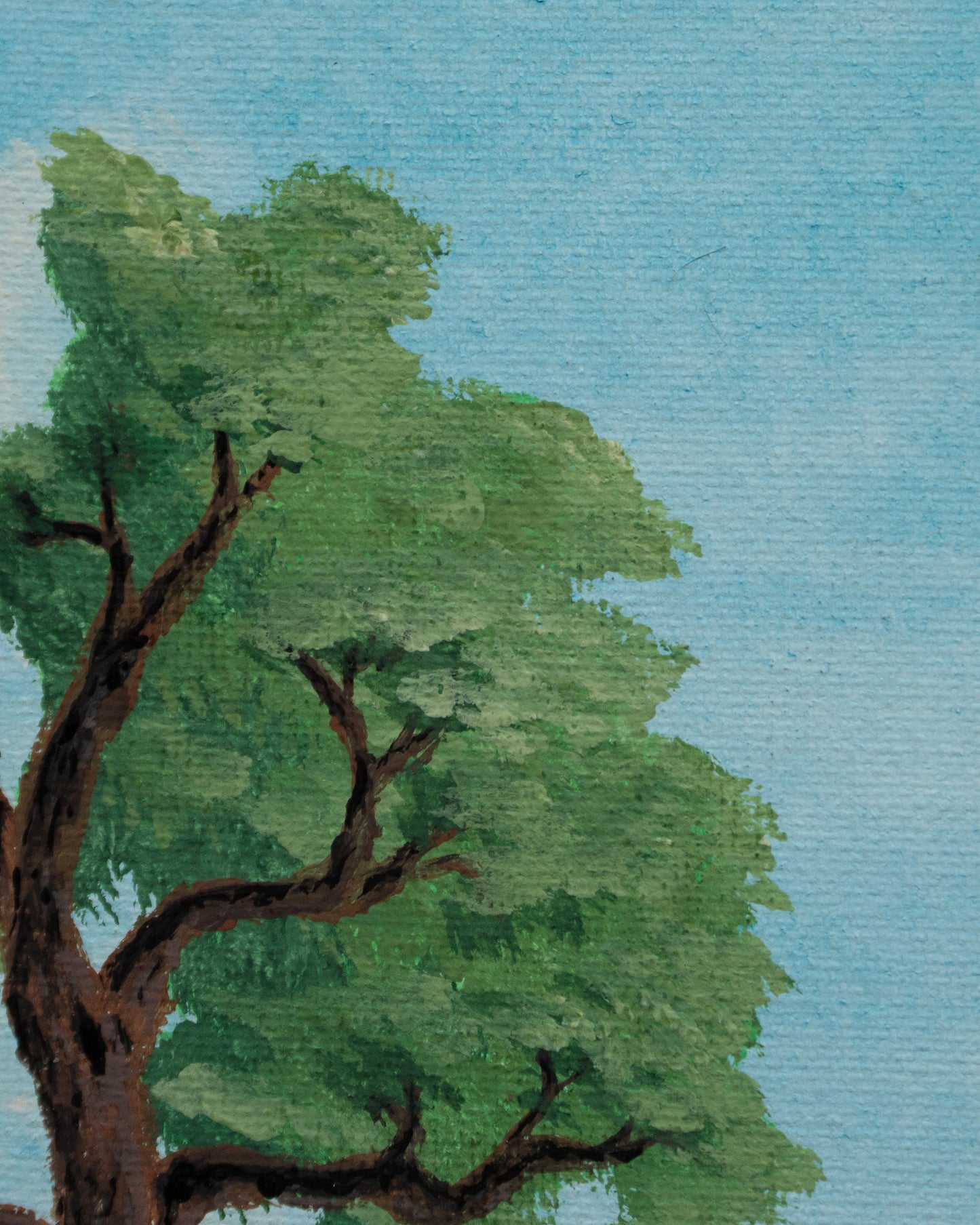 Wee Art Club - artwork - Montagnard - Œuvre originale