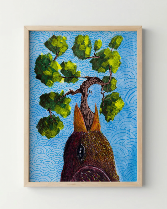 Là où nichent les arbres - Print