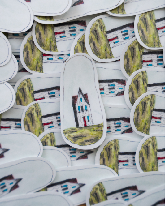 Au milieu de nulle part - Sticker