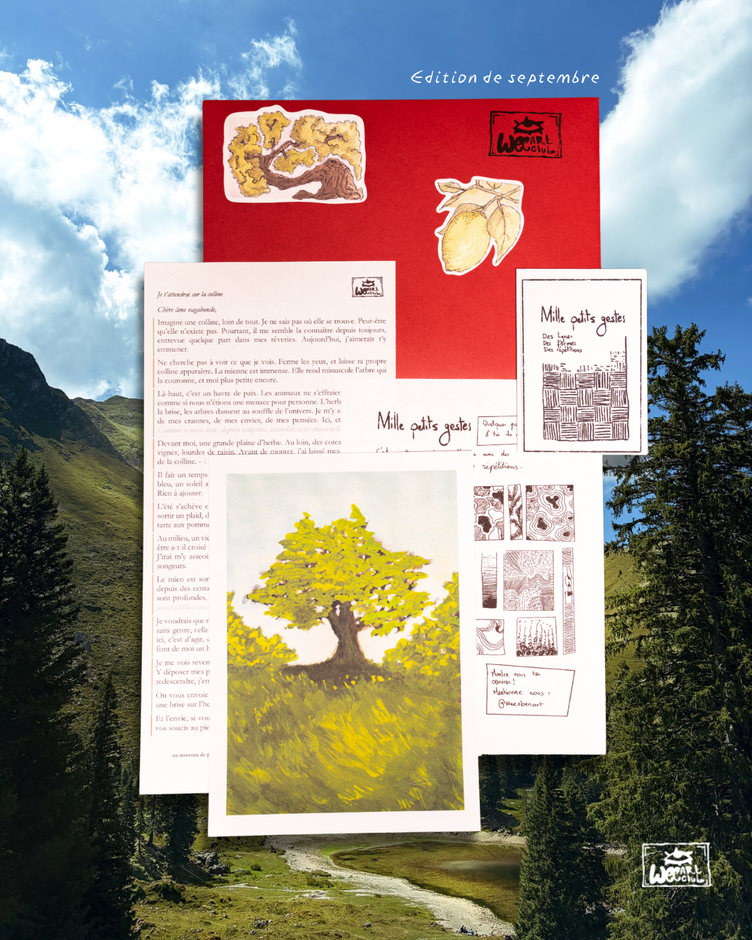 Wee Art Club, un mail club artistique