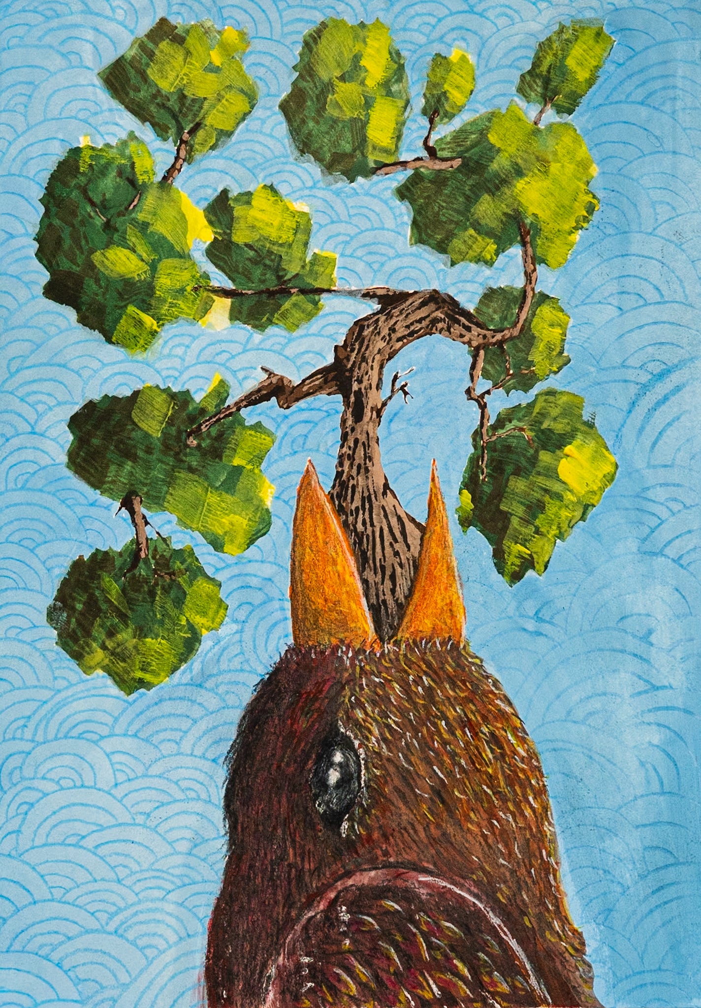 Là où nichent les arbres - Print