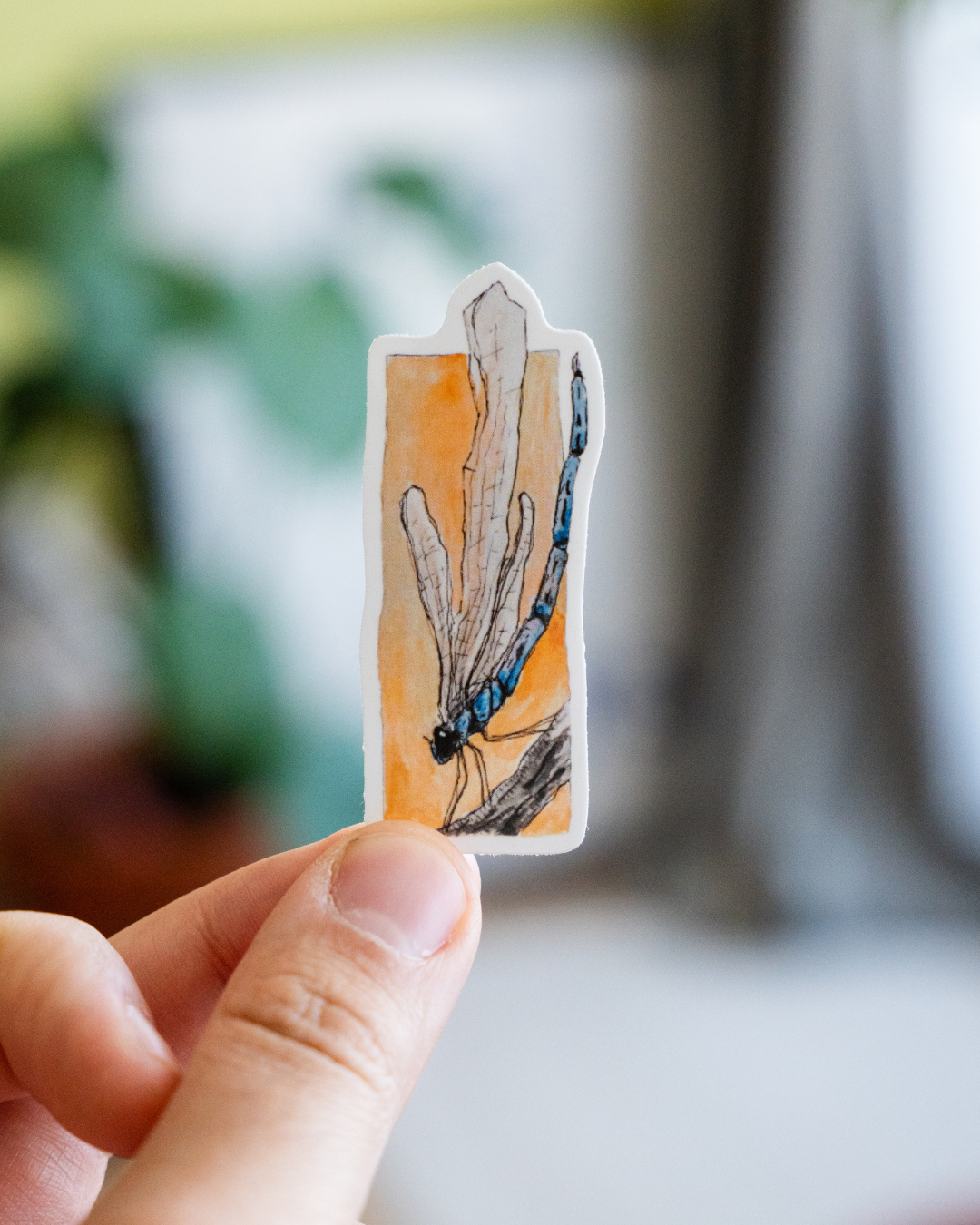 Wee Art Club - artwork - La Libellule - Sticker
