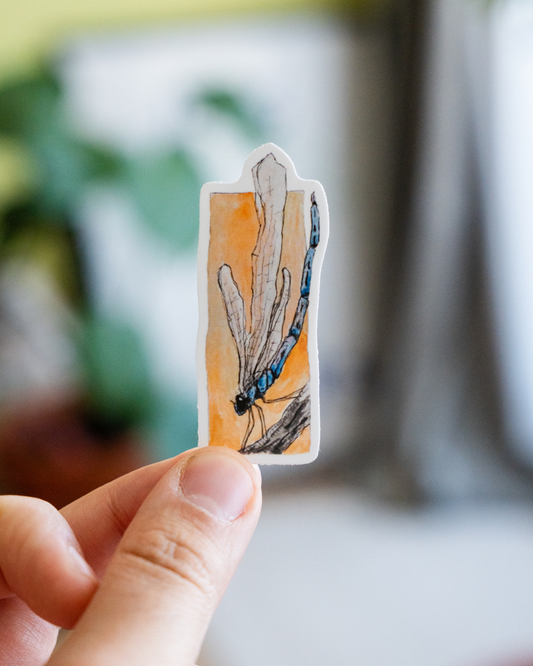 Wee Art Club - artwork - La Libellule - Sticker
