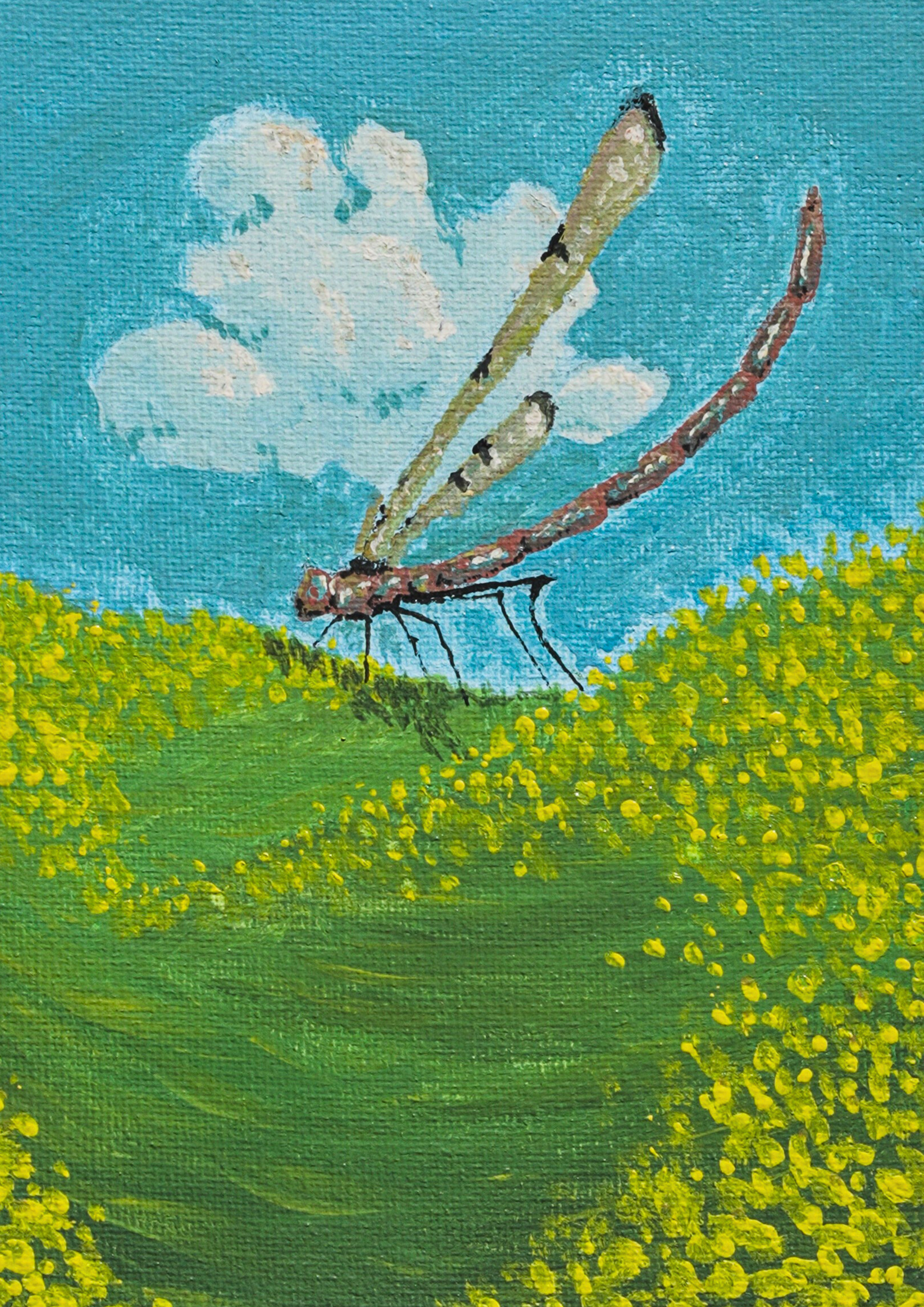 Wee Art Club - artwork - La gardienne de la prairie - Print