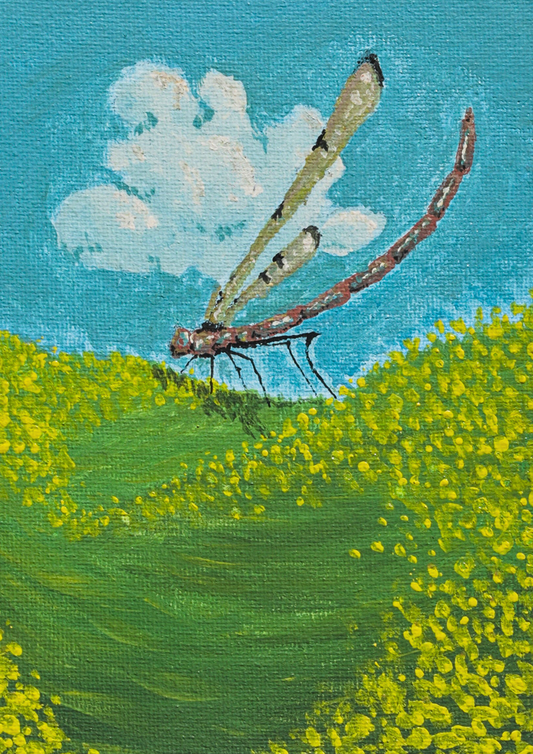 Wee Art Club - artwork - La gardienne de la prairie - Print