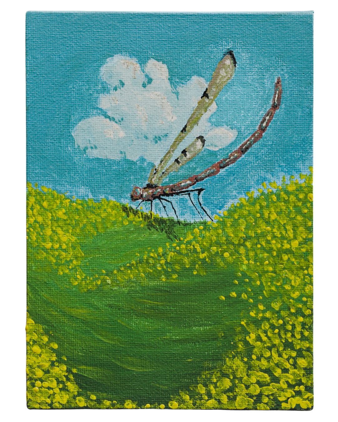 Wee Art Club - artwork - La gardienne de la prairie - Œuvre originale