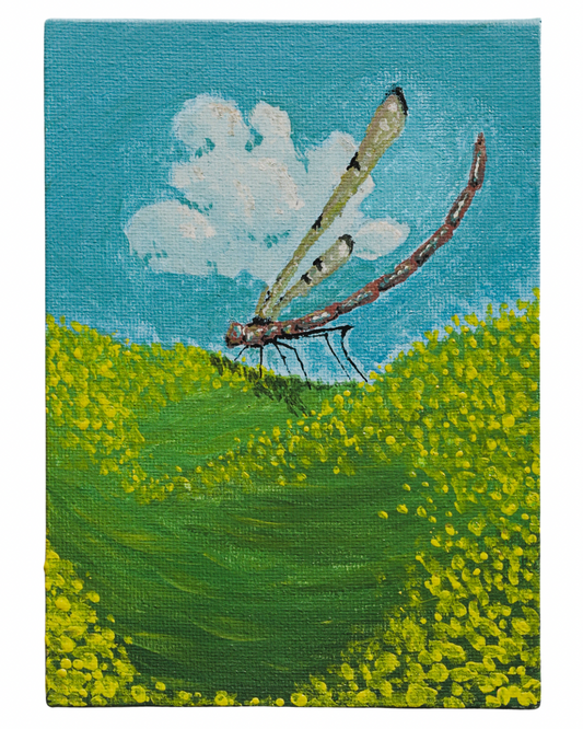 Wee Art Club - artwork - La gardienne de la prairie - Œuvre originale